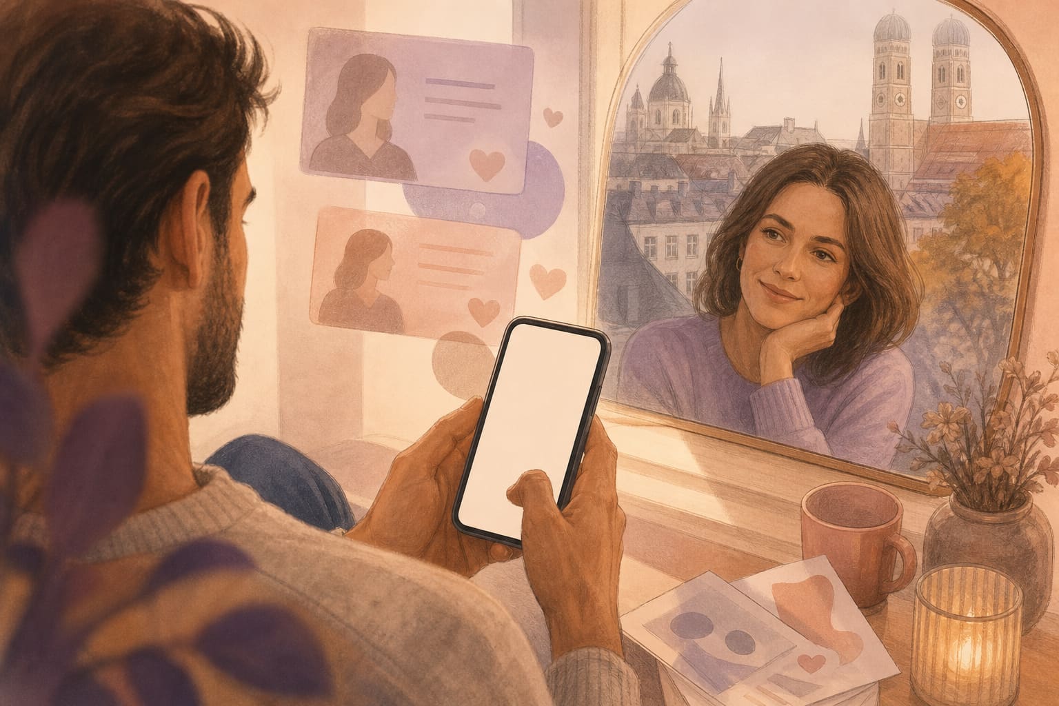 Online-Dating für Singles in München: Erfolgreich flirten in der bayerischen Hauptstadt